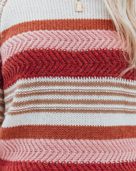 Oakwood Striped Knit Sweater Ins Street