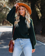 Oregon Knit Turtleneck Sweater Ins Street