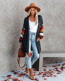 Phillip Pocketed Striped Knit Cardigan - FINAL SALE