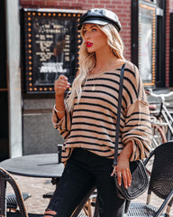 Pippa Striped Knit Sweater - FINAL SALE Ins Street