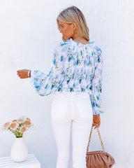 Ponce Floral Pleated Blouse - FINAL SALE Ins Street