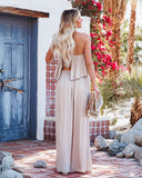 Positive Energy Strapless Maxi Dress - Taupe Ins Street