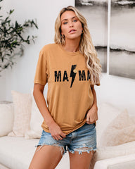 Power Of A Mama Cotton Bolt Tee Ins Street