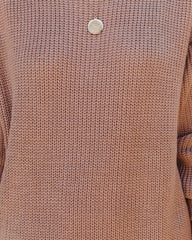 Princeton Knit Sweater Dress - Mocha - FINAL SALE Ins Street