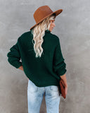 Quay Turtleneck Knit Sweater - Hunter Green - FINAL SALE Ins Street