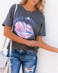 Read My Lips Cotton Rock N Roll Tee Ins Street