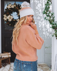 Ready Set Snow Turtleneck Knit Sweater - Blush - FINAL SALE Ins Street