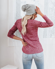 Riva Long Sleeve Knit Henley Top Ins Street