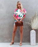 Rose To The Occasion Floral Blouse Ins Street