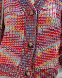 Rubicon Button Front Multi Knit Cardigan Ins Street