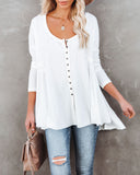 Rufus Contrast Knit Top - Ivory Ins Street