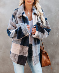 Salzburg Soft Plaid Shacket Ins Street