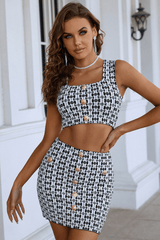 Madeline Two Piece Bandage Dress Ins Street