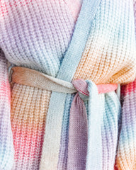 Soft Pastels Belted Knit Cardigan - FINAL SALE Ins Street