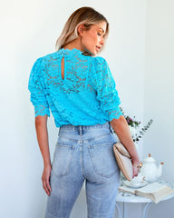 Sparks Will Fly Lace Blouse - Sky Ins Street