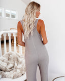 Spring Ahead, Fall Back Pocketed Thermal Jumpsuit - Portabella - FINAL SALE Ins Street