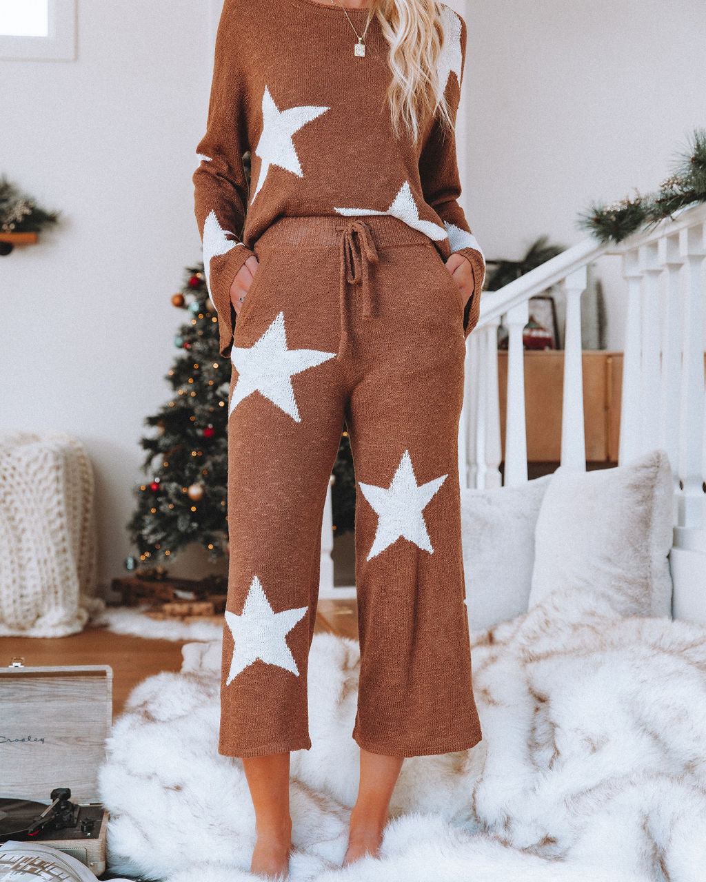 Stardust Pocketed Relaxed Knit Pants - FINAL SALE Ins Street