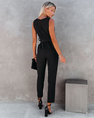 Strange Magic Pocketed Jumpsuit - Black Ins Street