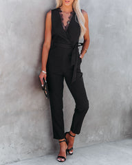 Strange Magic Pocketed Jumpsuit - Black Ins Street