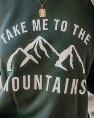 Take Me To The Mountains Cotton Blend Sweatshirt - FINAL SALE Ins Street