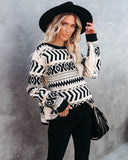 To The Beat Of The Drum Knit Sweater &MER-001