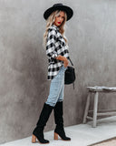 Townsend Checkered Button Down Top - FINAL SALE VELV-001