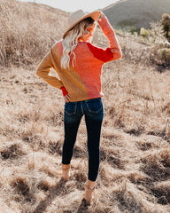Ulla Colorblock Knit Sweater HEM-001