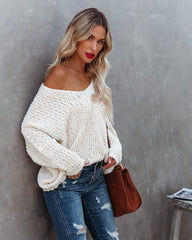 Warms My Soul Knit Sweater - Natural Ins Street