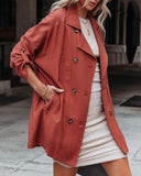 Westley Pocketed Lightweight Trench Coat - Canyon Ins Street