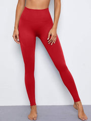 Wide Band Waist Seamless Sports Leggings Ins Street