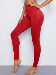 Wide Band Waist Seamless Sports Leggings Ins Street