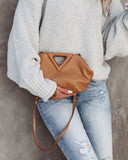 Willa Faux Leather Crossbody Bag - Camel Ins Street