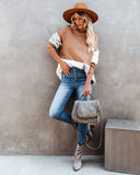 Williamsburg Mock Neck Colorblock Knit Sweater Ins Street