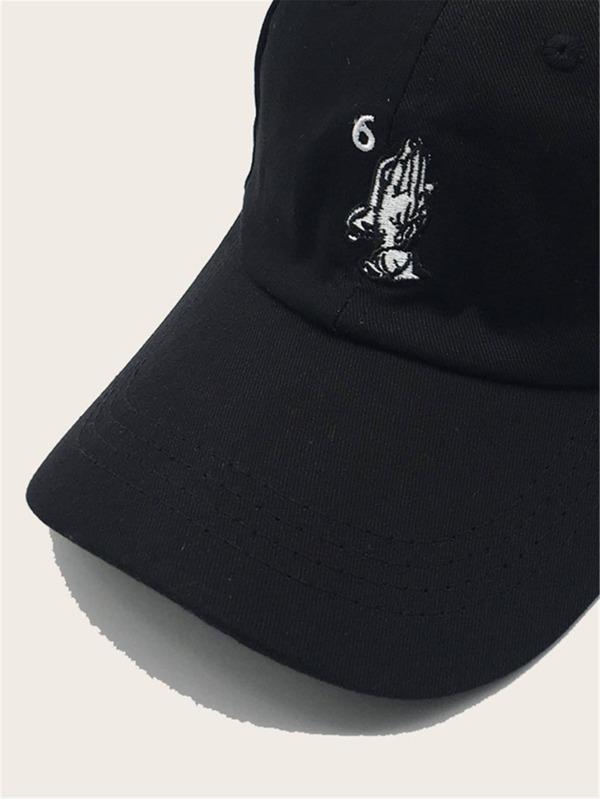 Women Embroidery Baseball Cap Ins Street