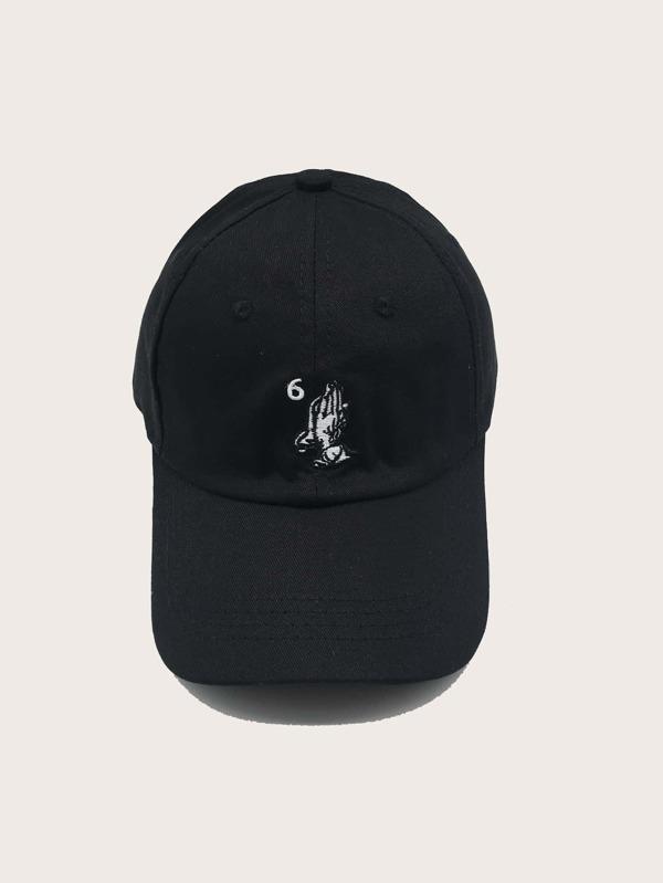 Women Embroidery Baseball Cap Ins Street