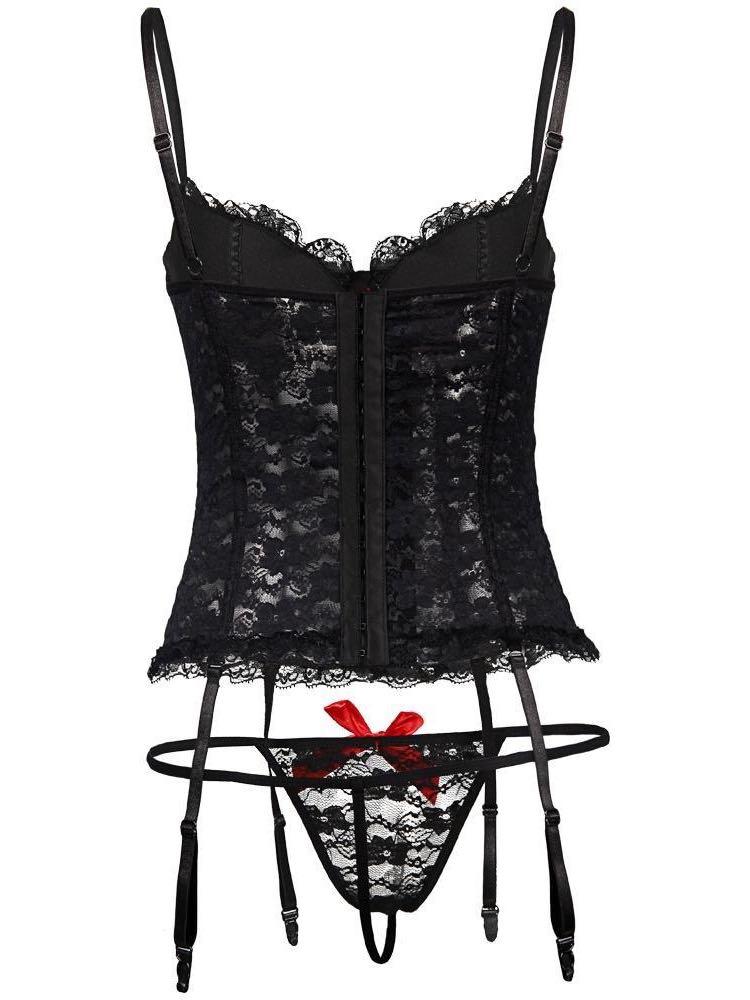 Women Lace Corset Sexy Lingerie Ins Street