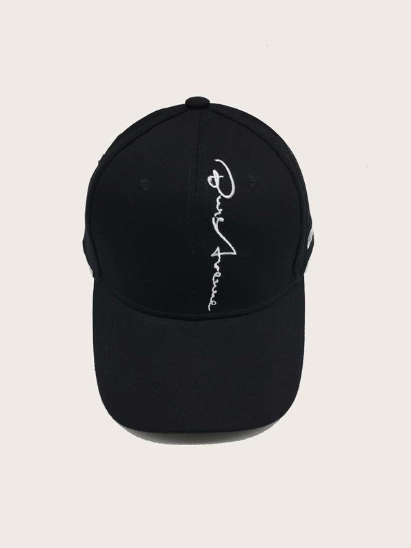 Women Letter Embroidery Baseball Cap Ins Street