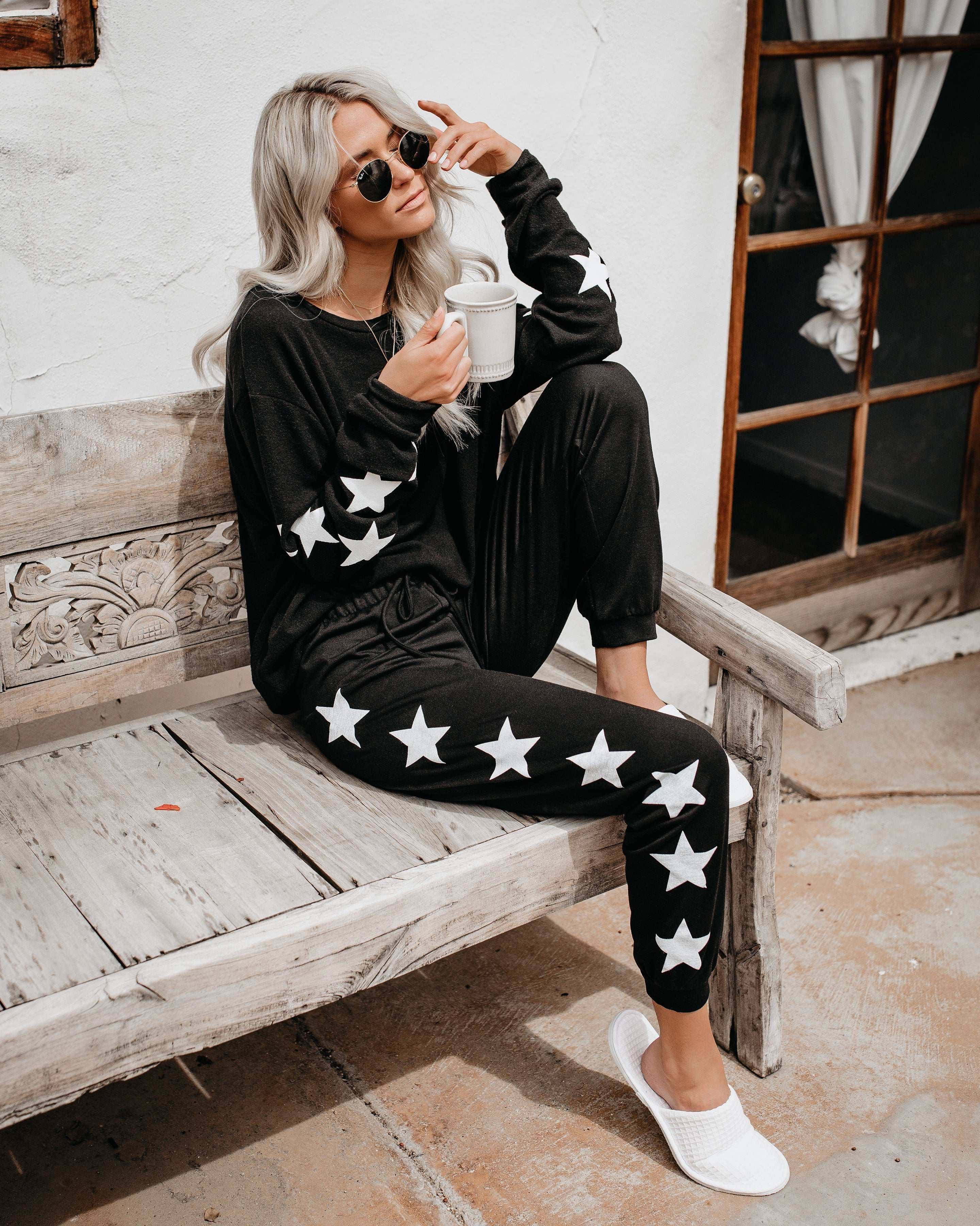 You'll Be A Star Knit Joggers Ins Street