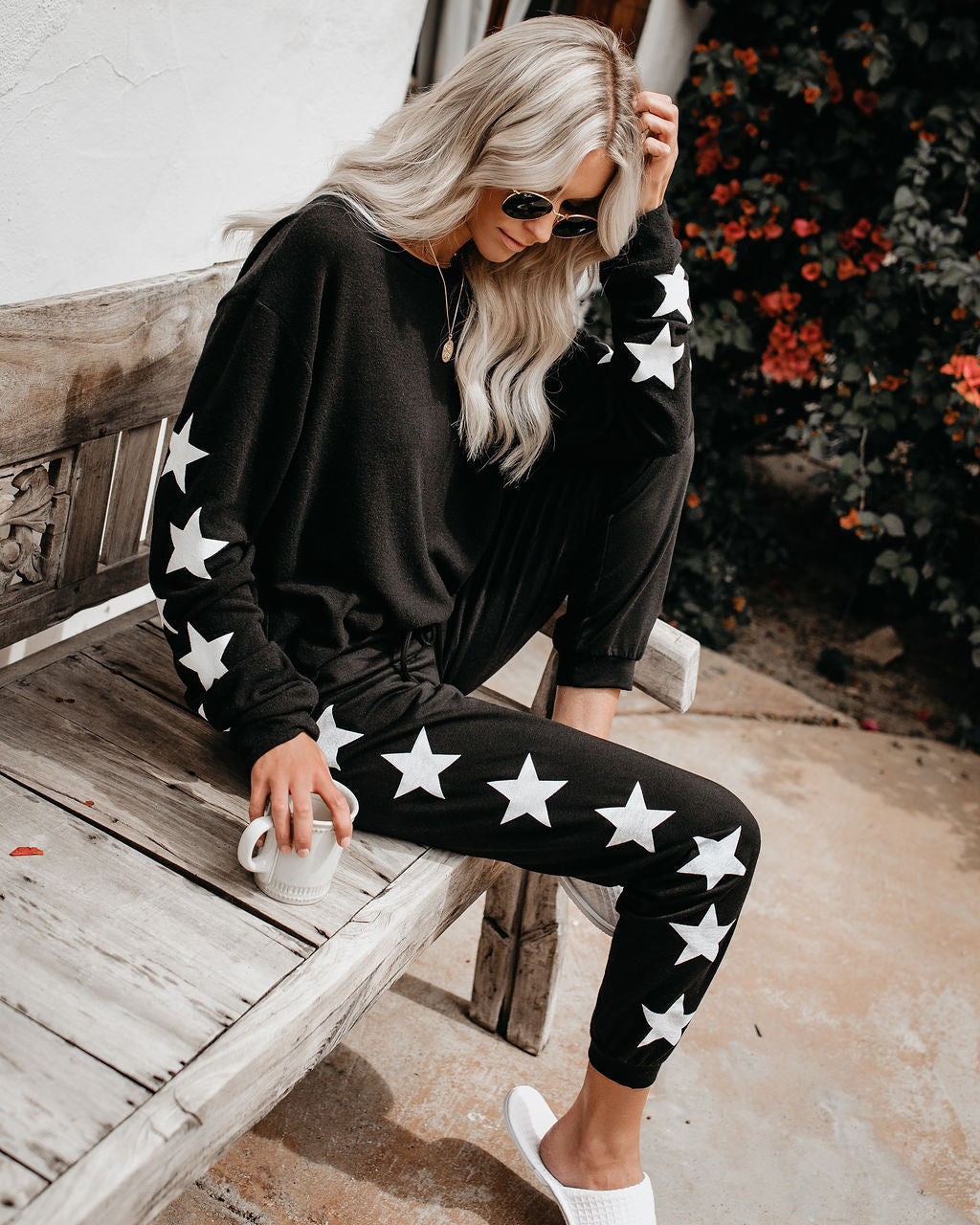 You'll Be A Star Knit Joggers Ins Street
