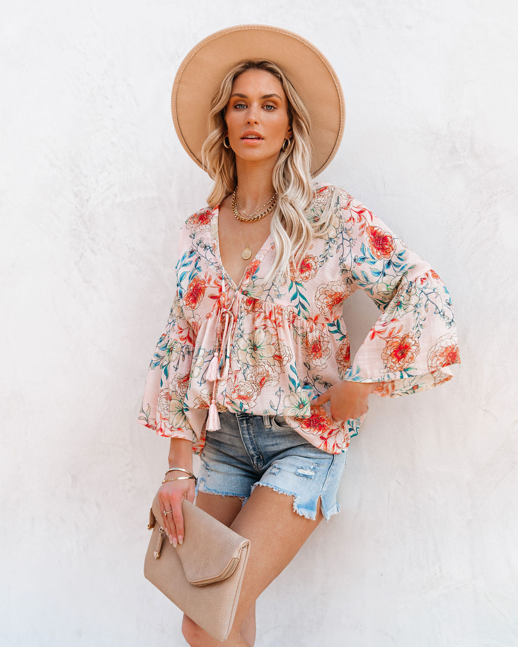 You Look Perfect Floral Button Down Babydoll Top Ins Street