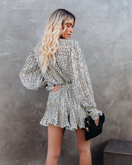 You're Golden Pleated Romper Ins Street