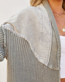 Zoey Cotton Pocketed Cardigan - Sage Ins Street